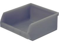 Ящик сплошной 107×98×47 мм, объем 0.49 л., арт.: 5000, серый, код: 15362