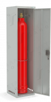 Шкаф для газовых баллонов ШГР 40-1-4(40л)
