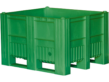Big Box 1200х1000х740 мм сплошной на полозьях, с отверстием, код: 25195