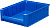 Ящик сплошной 300×234×90 мм, объем 6.32 л., арт.: SK 3209, синий, код: 12369