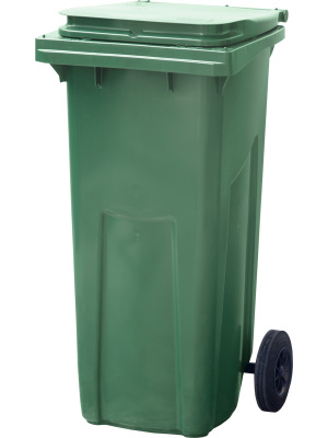 Мусорный контейнер п/э 120л (R), код: 28376