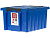 Ящик сплошной 500×390×250 мм, объем 36 л., арт.: Rox Box 36, синий, код: 18707
