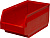 Ящик сплошной 400×230×200 мм, объем 11 л., арт.: 5004, красный, код: 10040
