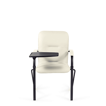 Стул Самба soft BL S-0427 (слоновая кость) со столиком