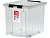 Ящик сплошной 500×390×405 мм, объем 50 л., арт.: Rox Box 50, прозрачный, код: 18710