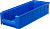 Ящик сплошной 400×155×90 мм, арт.: SK 41509, синий, код: 12373