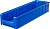 Ящик сплошной 500×155×90 мм, арт.: SK 51509, синий, код: 12378