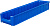 Ящик сплошной 600×156×90 мм, объем 8.42 л., арт.: SK 61509, синий, код: 12383
