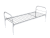 Кровать одноярусная для рабочих КА-1-1/187х70
