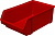 Ящик сплошной 500×310×183 мм, объем 18.6 л., арт.: 7965, красный, код: 00569