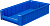 Ящик сплошной 400×234×90 мм, объем 8.42 л., арт.: SK 4209, синий, код: 12374