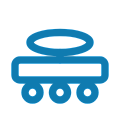 Роликовые платформы поворотные