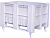 BoxPallet 1200x1000x900 мм сплошной на колесах, арт. C-Box 1210 SW (900)  серый, код: 20262