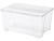 Ящик TEX BOX 570х380х272, объем 48, прозрачный, код:29344
